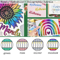 Vinyl / Klebefolie Holographic Sparkle - Rolle