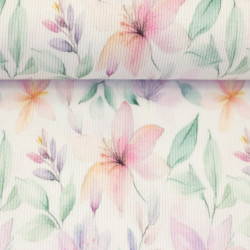 Rippjersey Hermine - Lilien