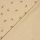 Leinenoptik - Bienen
