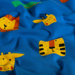 Baumwolljersey "wilde Tiere"