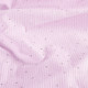 Baumwoll-Polyester Stoff gestreift mit Glitzersteinchen