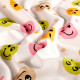 Baumwolljersey "Emoticons"