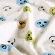 Baumwolljersey "Emoticons"