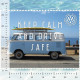 VW Summer Van Pillow, Half Panama
