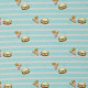 Beach "Pommes&Burger" - Baumwolljersey by Christiane Zielinski