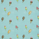 Beach "Eis" - Baumwolljersey by Christiane Zielinski