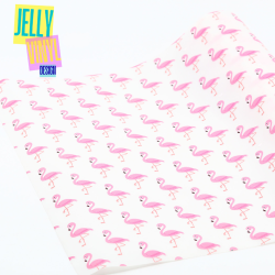 Jelly Vinyl - Flamingo - 30x135cm