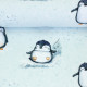 Arctic "Pinguine" - French Terry by Christiane Zielinski