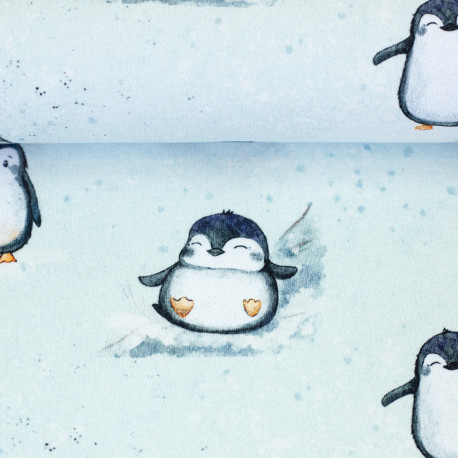 Arctic "Pinguine" - French Terry by Christiane Zielinski