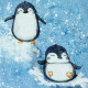 Arctic "Pinguine" - French Terry by Christiane Zielinski