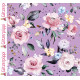 Glitzerpüppi Jersey - Rosen, lila