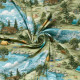 Baumwolljersey "Wimmelbild Berge"
