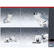 On the Rocks "Eisbär im Schnee" - Kissenpanel by Thorsten Berger