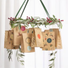 Folia Adventskalender-Set "Oh Deer"