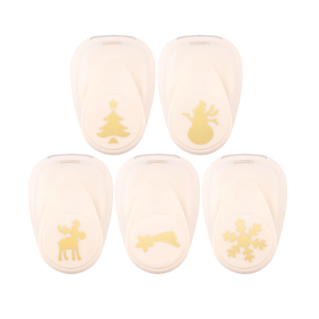 Motivstanzer-Set: Weihnachten (5-teilig)