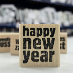 Stempel "Happy New Year"