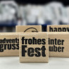 Stempel "frohes Fest"