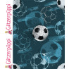 Glitzerpüppi Jersey - Fussball, petrol
