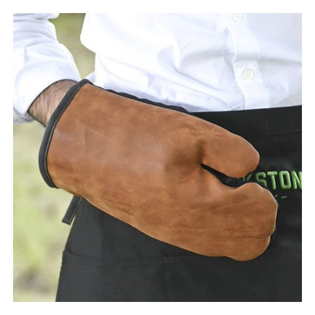 Ofenhandschuh aus Kunstleder