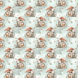 Jersey "Maus&Igel", dusty-mint