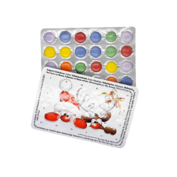 Schokolinsen Adventskalender
