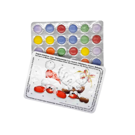 Schokolinsen Adventskalender