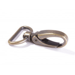 Taschenkarabiner 25  mm, messing