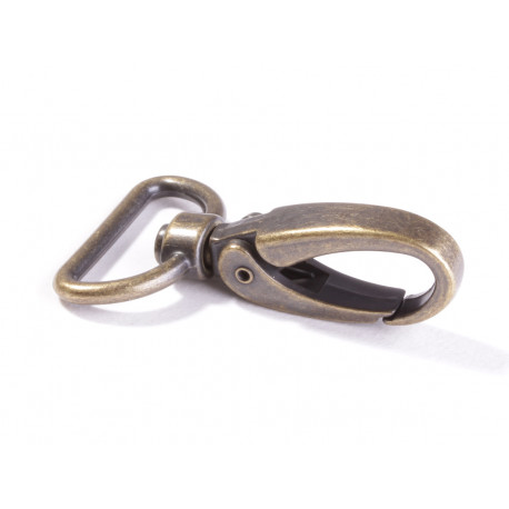 Taschenkarabiner 25  mm, messing