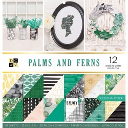 Cardstockpack Palms and Ferns