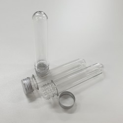 PET Röhrchen/Reagenzglas, 40ml mit Schraubverschluss