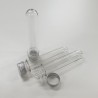 PET Röhrchen/Reagenzglas, 40ml mit Schraubverschluss