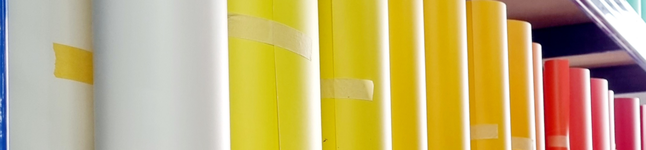 Sortiment an bunten Plotterfolien im Schweizer Lager bei littlefeet.ch